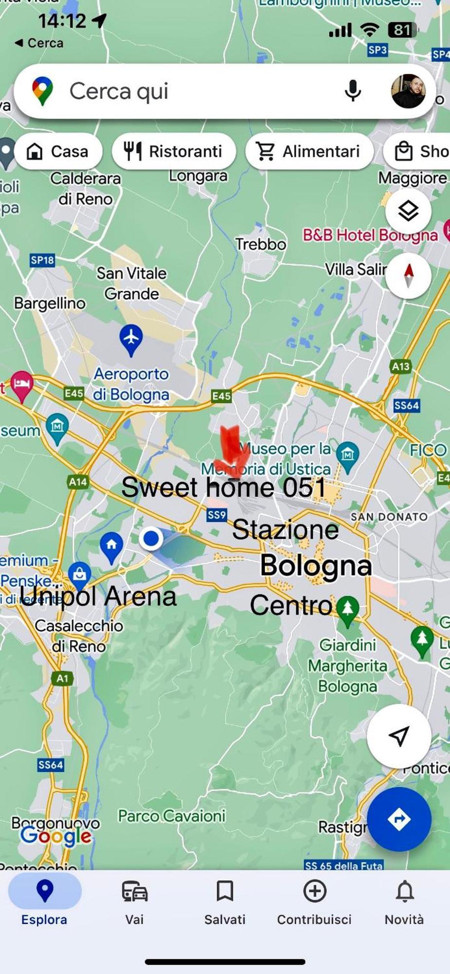 Sweet Home 051 Bologna Eksteriør bilde